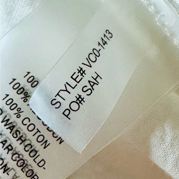 EUC Vince Camuto 3/4 Lantern Sleeve White Eyelet Lace Fit & Flare Dress - Picture 16 of 16